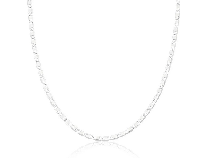 Corrente masculino piastrine 2mm